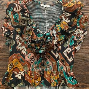 Love the Label Aztec Top